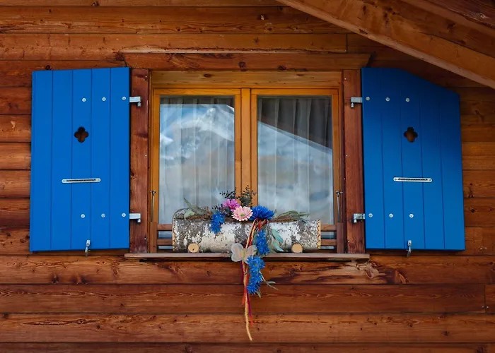 Apartmán Regenbogen Mit Indoorrutschbahn Leukerbad